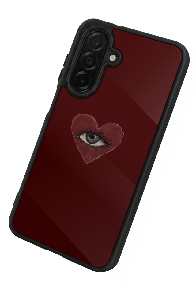 Samsung Galaxy A36 Uyumlu Kalp Love Tasarımlı Glossy Premium Kılıf