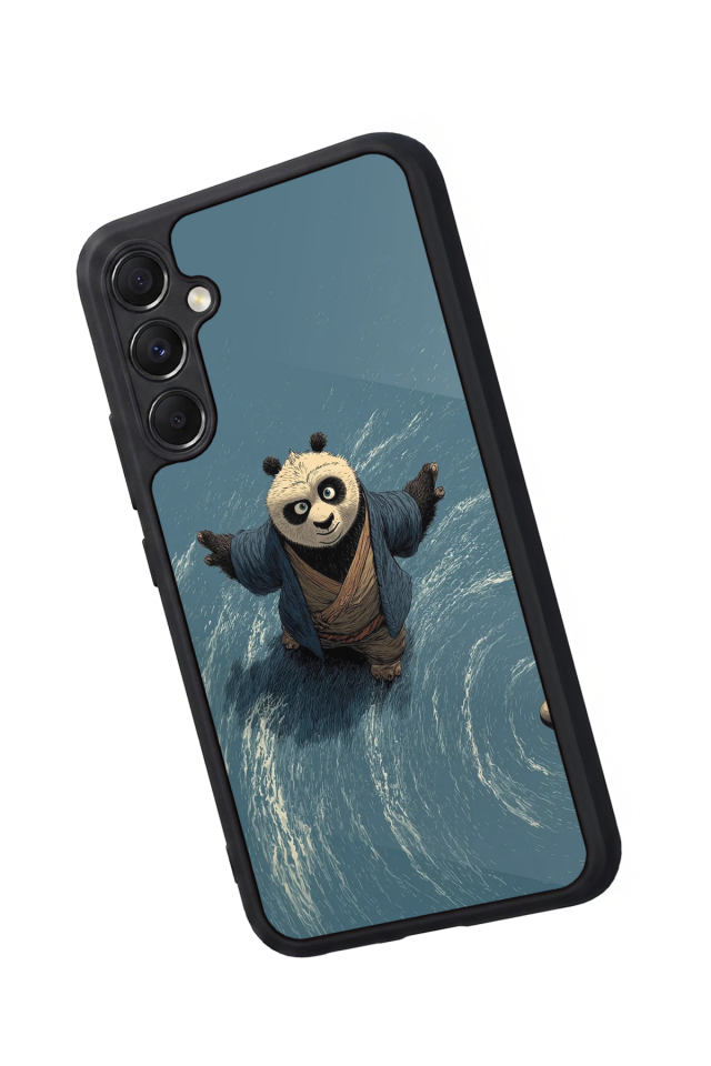 Samsung Galaxy A34 Uyumlu Kung Fu Panda Tasarımlı Glossy Premium Kılıf
