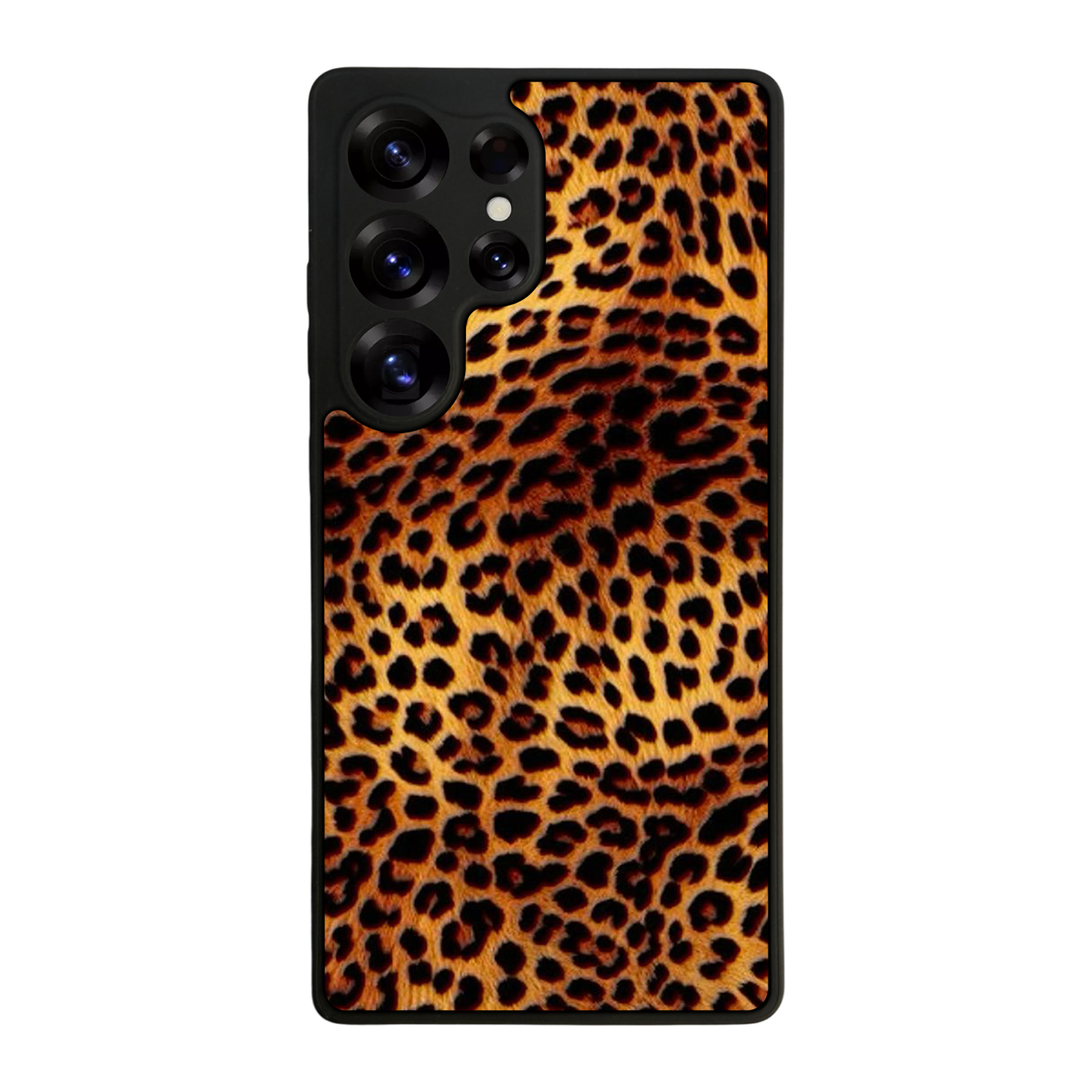 Samsung Galaxy S25 Ultra Uyumlu Leopar Tasarımlı Glossy Premium Kılıf