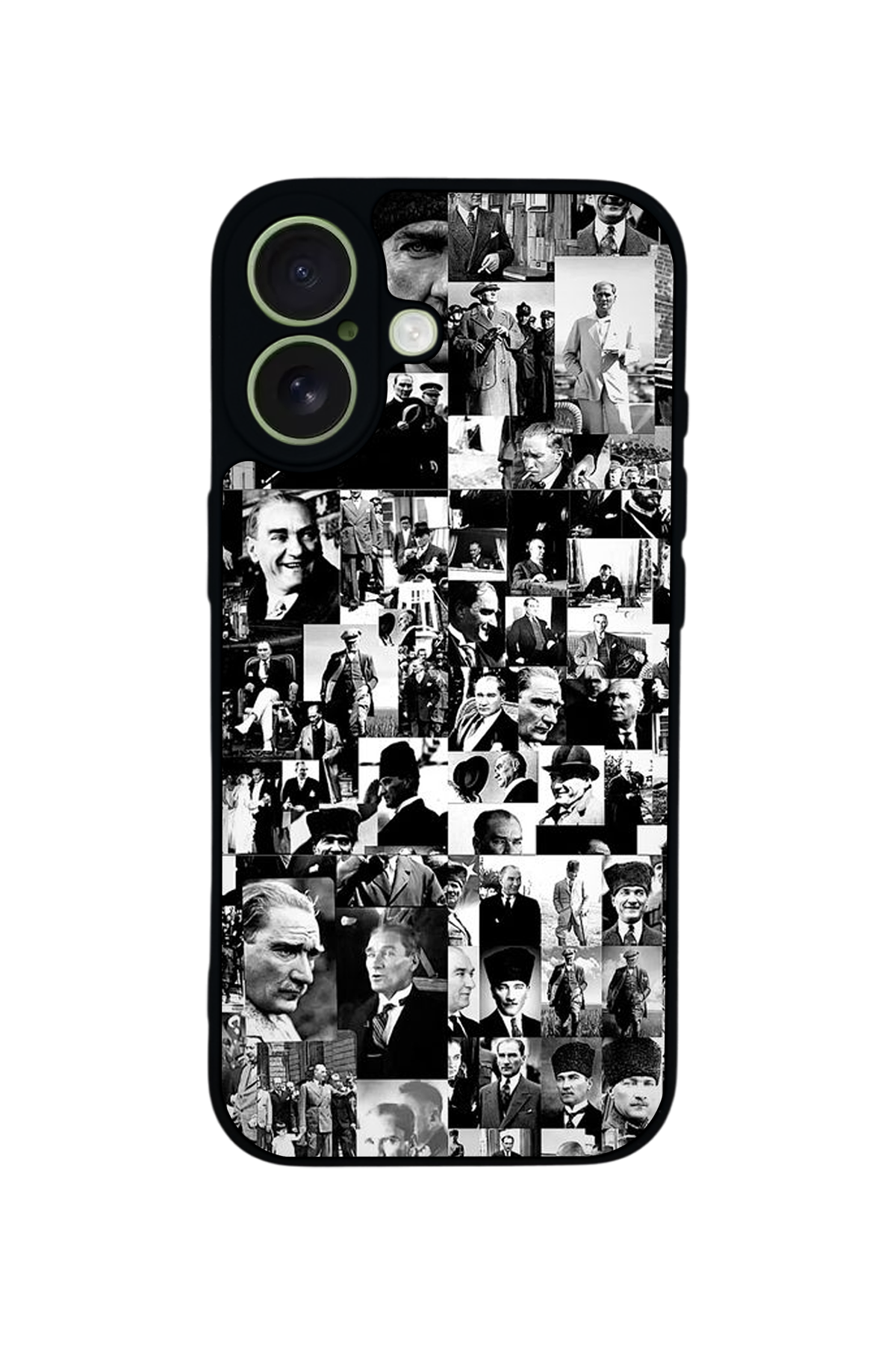 iPhone 17 Uyumlu Mustafa Kemal Ataturk Tasarımlı Glossy Premium Kılıf