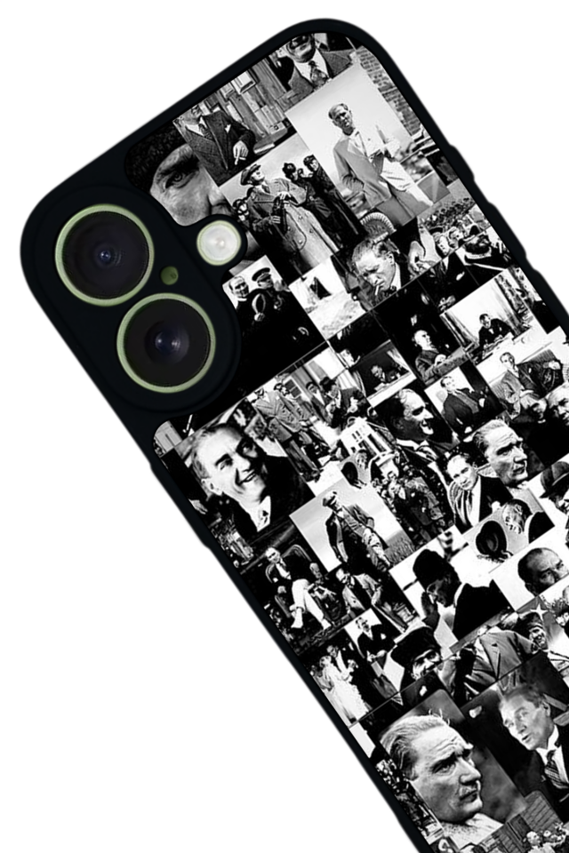 iPhone 17 Uyumlu Mustafa Kemal Ataturk Tasarımlı Glossy Premium Kılıf