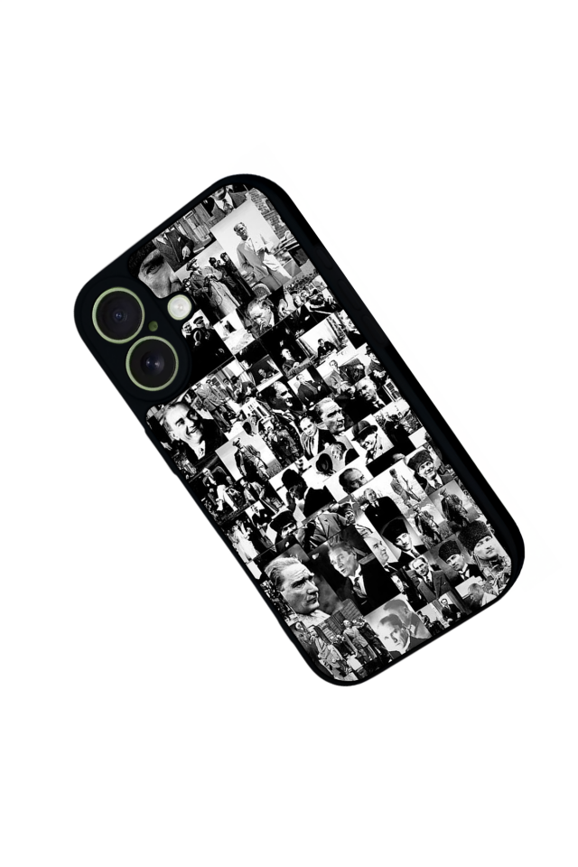 iPhone 17 Uyumlu Mustafa Kemal Ataturk Tasarımlı Glossy Premium Kılıf