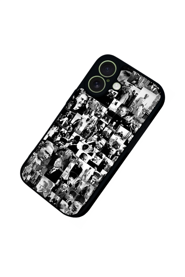 iPhone 17 Uyumlu Mustafa Kemal Ataturk Tasarımlı Glossy Premium Kılıf
