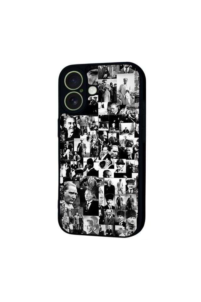iPhone 17 Uyumlu Mustafa Kemal Ataturk Tasarımlı Glossy Premium Kılıf
