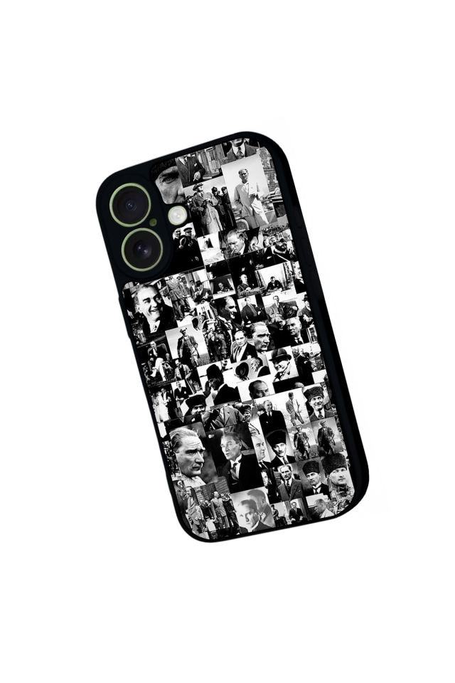iPhone 17 Uyumlu Mustafa Kemal Ataturk Tasarımlı Glossy Premium Kılıf