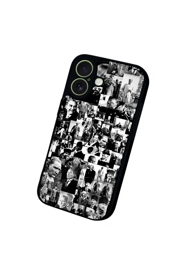 iPhone 17 Uyumlu Mustafa Kemal Ataturk Tasarımlı Glossy Premium Kılıf