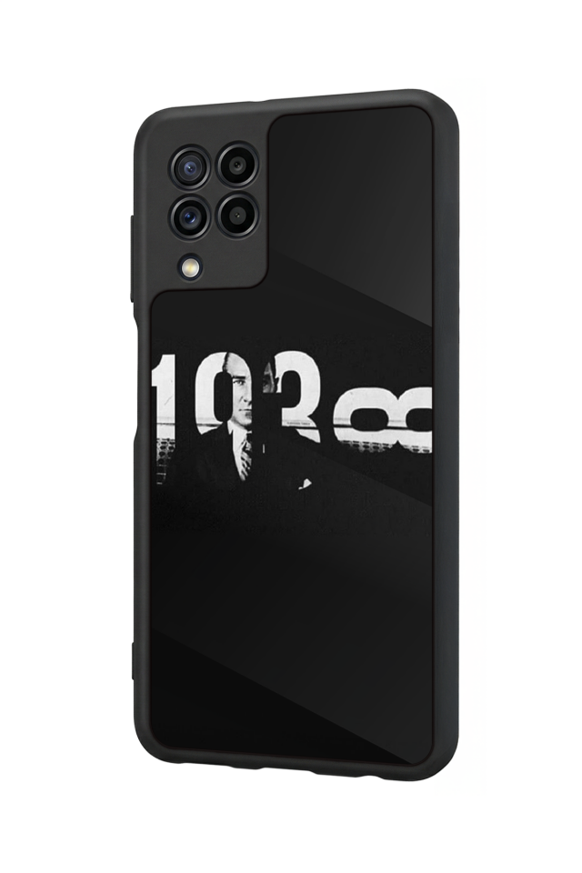Samsung Galaxy M32 Uyumlu Mustafa Kemal Ataturk Tasarımlı Glossy Premium Kılıf