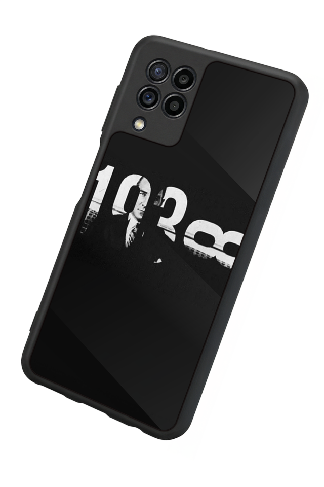 Samsung Galaxy M32 Uyumlu Mustafa Kemal Ataturk Tasarımlı Glossy Premium Kılıf