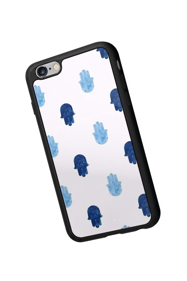 iPhone 6s Plus Uyumlu Nazar Tasarımlı Glossy Premium Kılıf