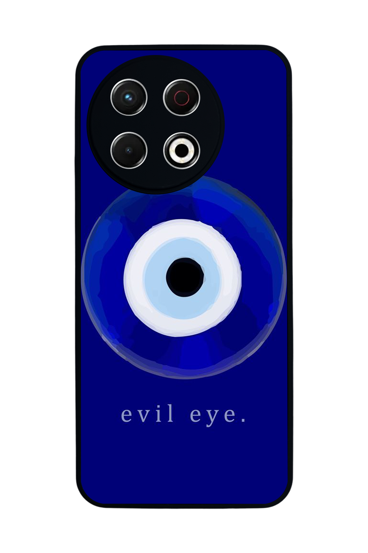 Tecno Spark 30 Pro Uyumlu Nazar Tasarımlı Glossy Premium Kılıf