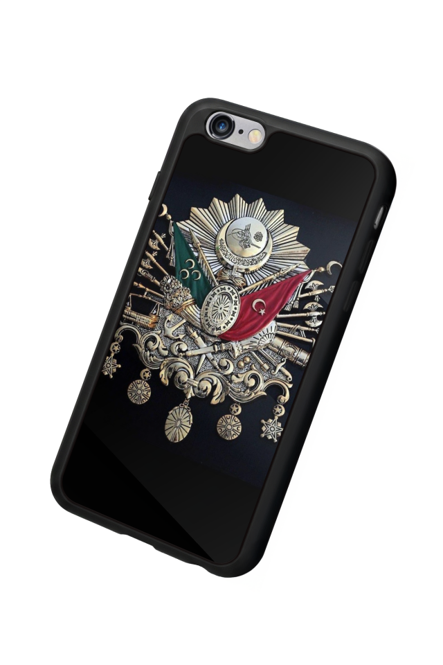 iPhone 6 Plus Uyumlu Osmanli Tugrasi Tasarımlı Glossy Premium Kılıf