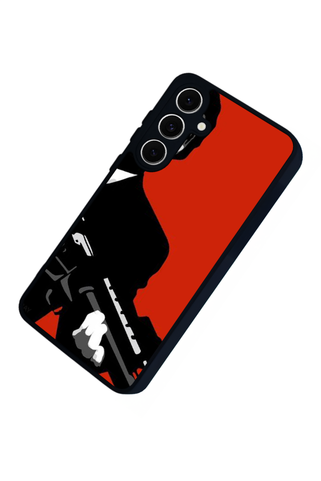 Samsung Galaxy S24 FE Uyumlu Scarface Tasarımlı Glossy Premium Kılıf