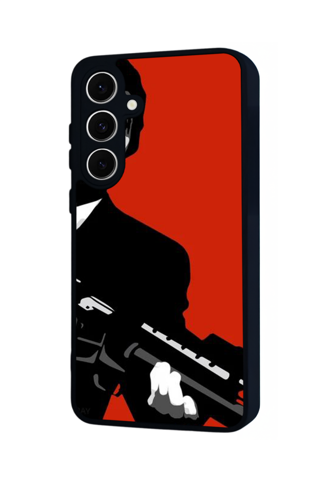 Samsung Galaxy S24 FE Uyumlu Scarface Tasarımlı Glossy Premium Kılıf