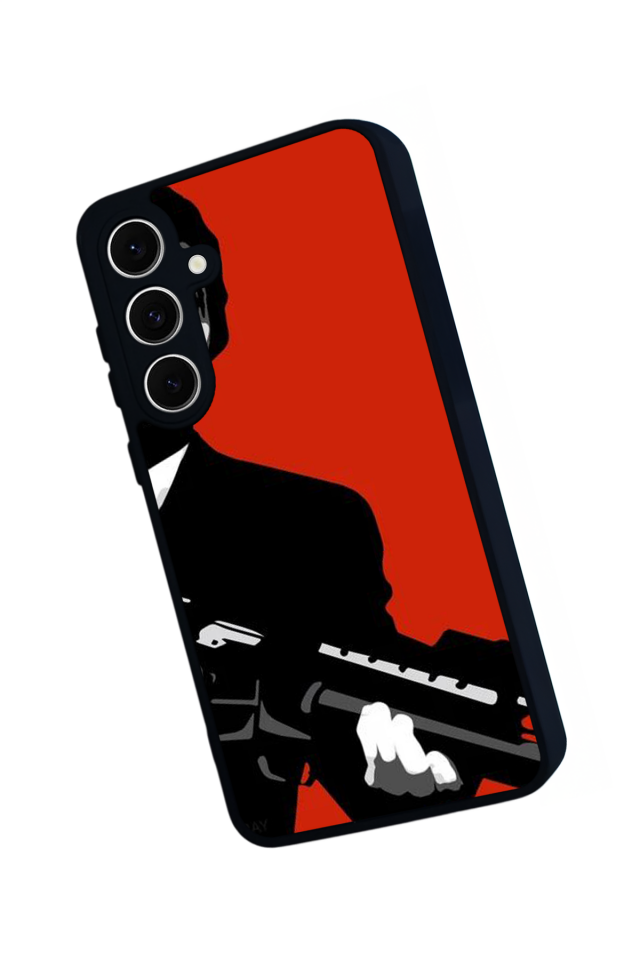 Samsung Galaxy S24 FE Uyumlu Scarface Tasarımlı Glossy Premium Kılıf