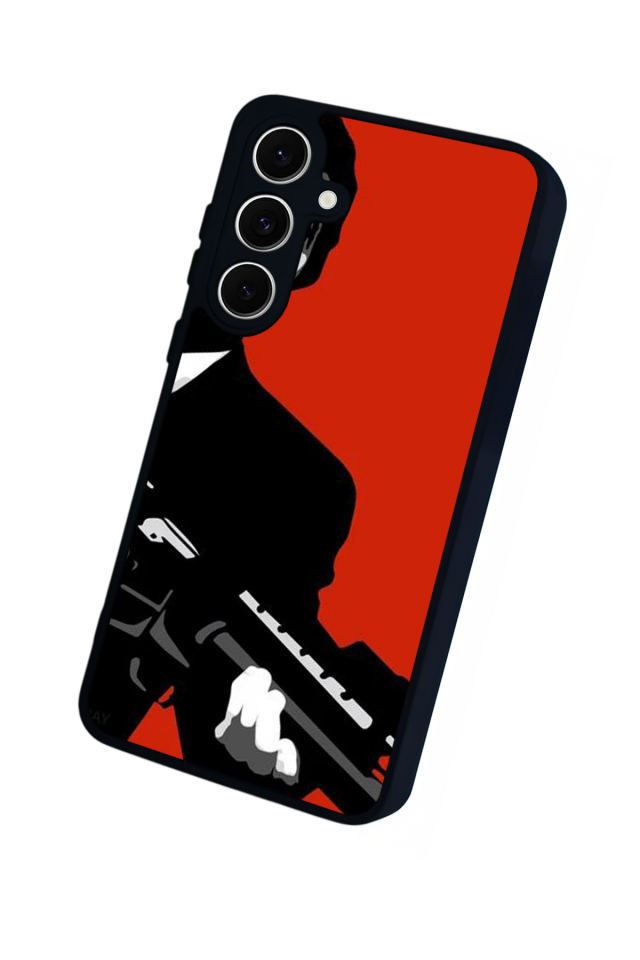 Samsung Galaxy S24 FE Uyumlu Scarface Tasarımlı Glossy Premium Kılıf