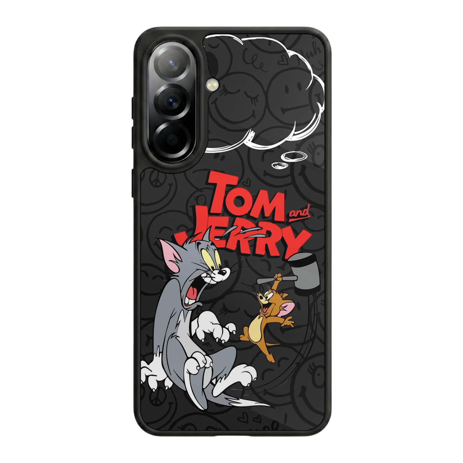 Samsung Galaxy A57 Uyumlu Tom And Jerry Tasarımlı Glossy Premium Kılıf