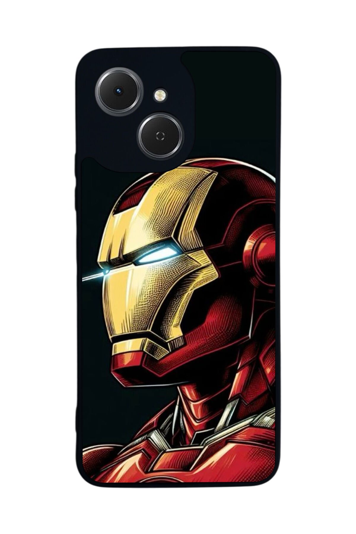 Tecno Spark 40C Uyumlu Iron Man ( Demir Adam ) Tasarımlı Glossy Premium Kılıf