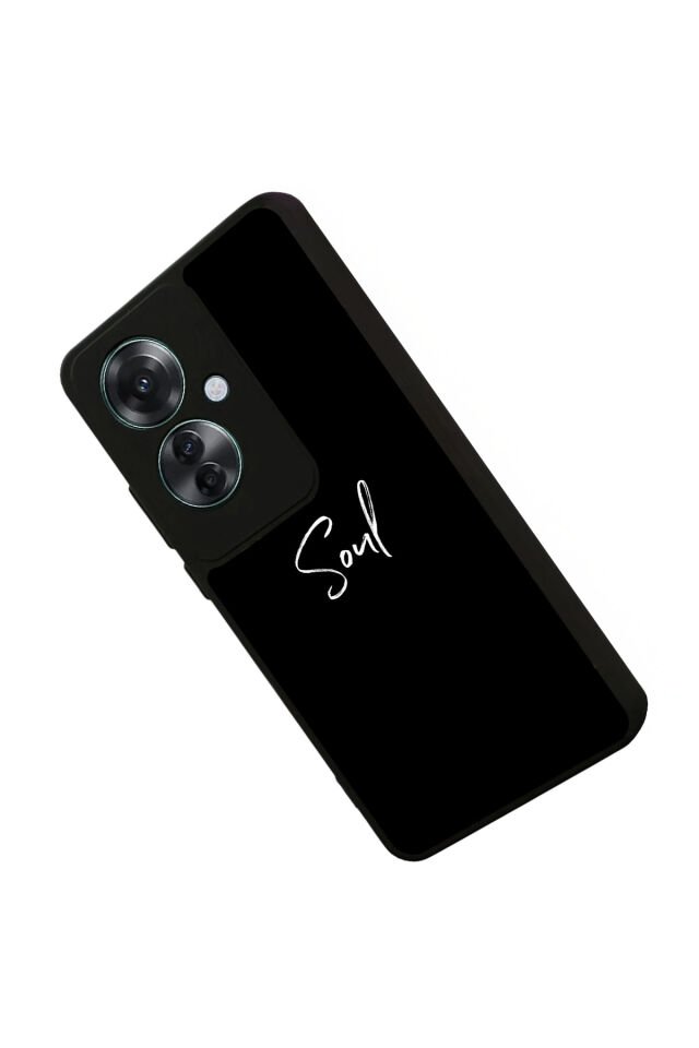 Oppo Reno 11F Uyumlu SOUL Tasarımlı Glossy Premium Kılıf