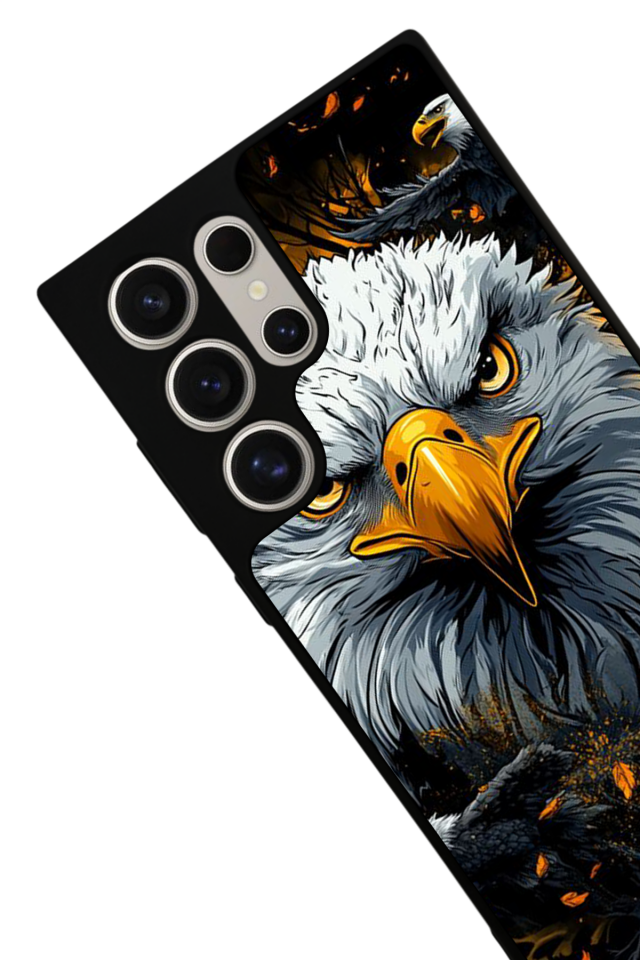 Samsung Galaxy S23 Ultra Uyumlu Besiktas Tasarımlı Glossy Premium Kılıf