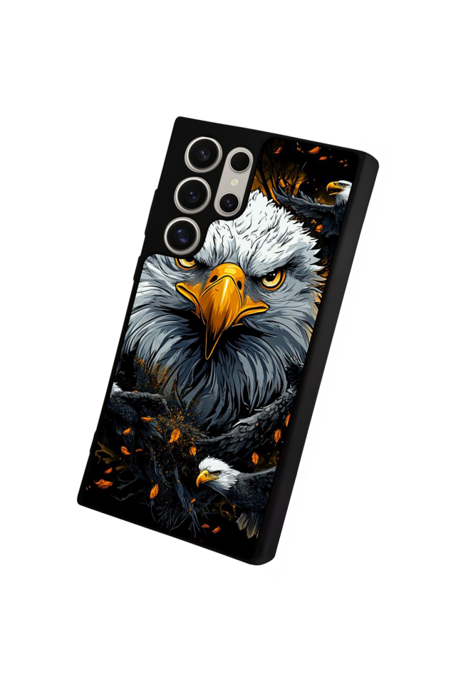 Samsung Galaxy S23 Ultra Uyumlu Besiktas Tasarımlı Glossy Premium Kılıf