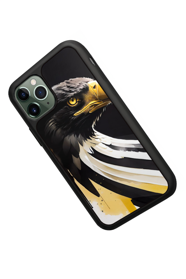 iPhone 11 Pro Uyumlu Besiktas Tasarımlı Glossy Premium Kılıf