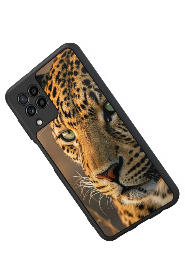 Samsung Galaxy M22 Uyumlu Cita Tasarımlı Glossy Premium Kılıf