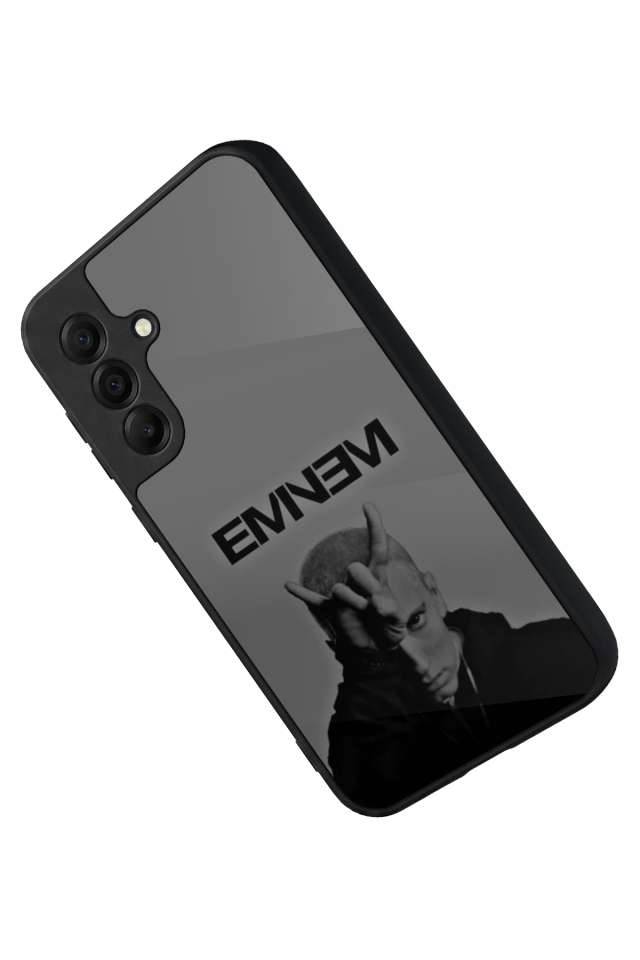 Samsung Galaxy A17 Uyumlu Eminem Tasarımlı Glossy Premium Kılıf