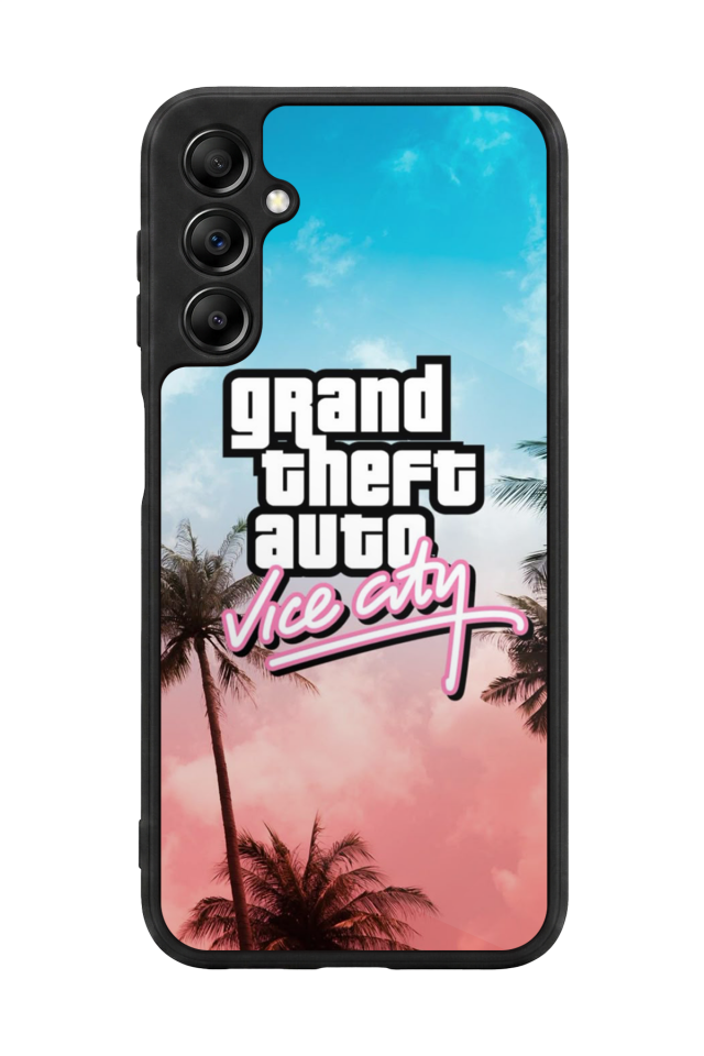 Samsung Galaxy A14 Uyumlu GTA Tasarımlı Glossy Premium Kılıf