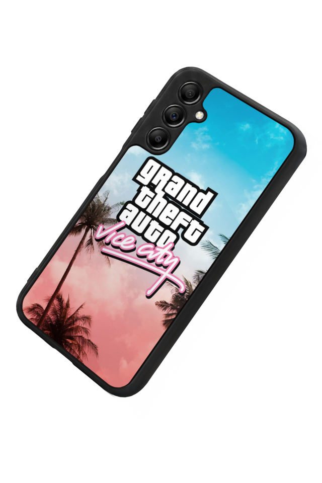 Samsung Galaxy A14 Uyumlu GTA Tasarımlı Glossy Premium Kılıf