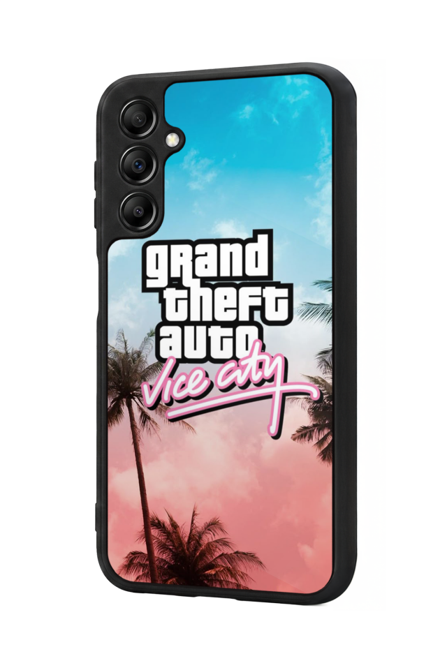 Samsung Galaxy A14 Uyumlu GTA Tasarımlı Glossy Premium Kılıf