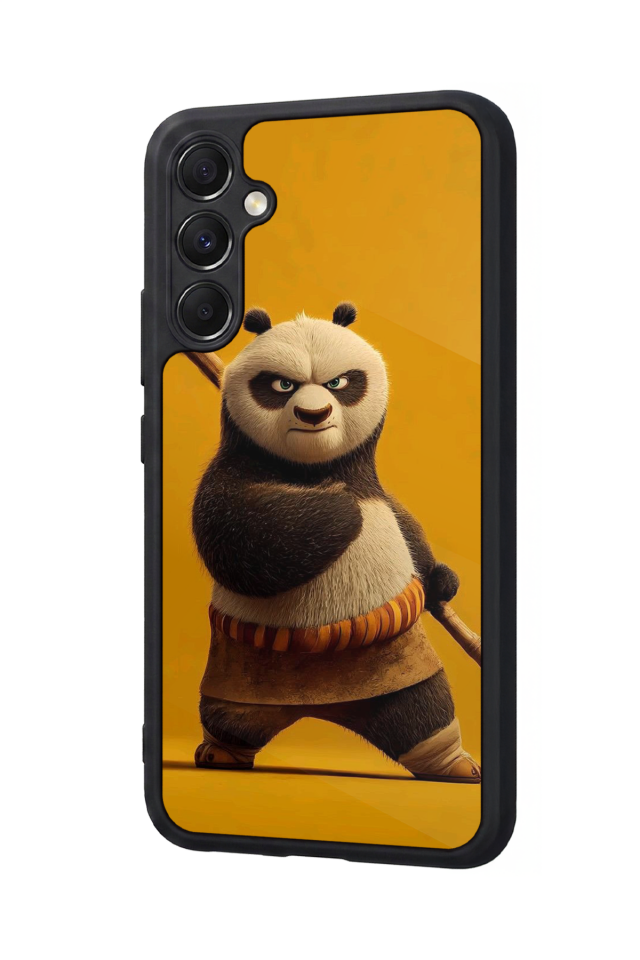 Samsung Galaxy A34 Uyumlu Kung Fu Panda Tasarımlı Glossy Premium Kılıf