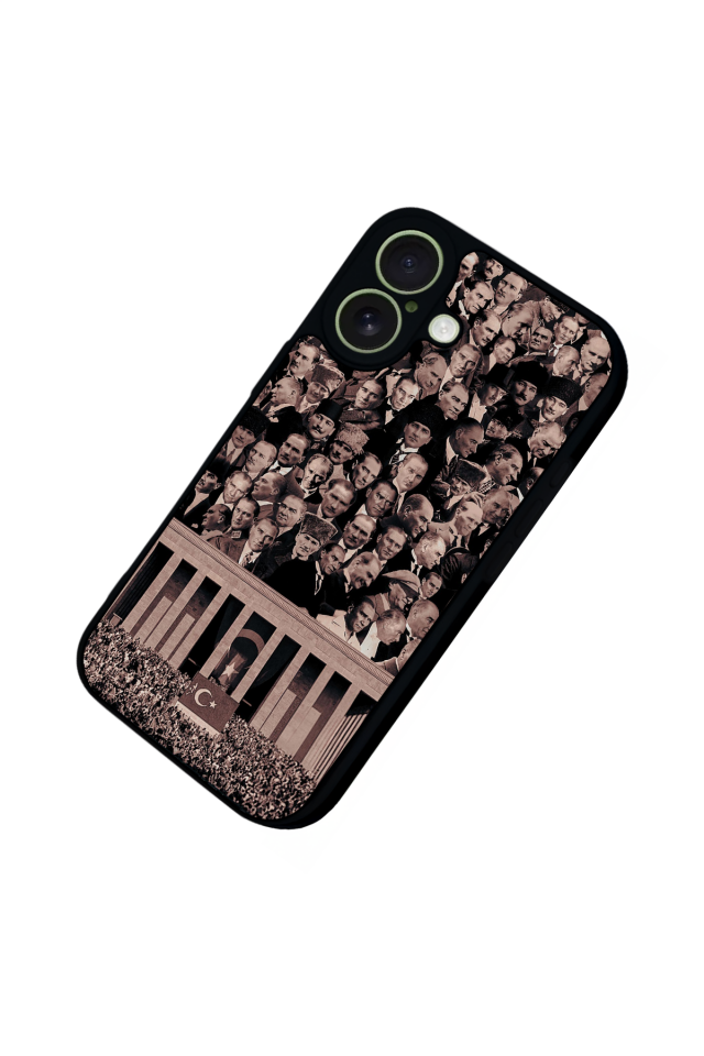 iPhone 17 Uyumlu Mustafa Kemal Ataturk Tasarımlı Glossy Premium Kılıf