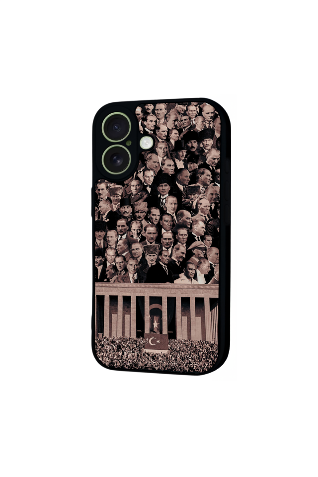 iPhone 17 Uyumlu Mustafa Kemal Ataturk Tasarımlı Glossy Premium Kılıf