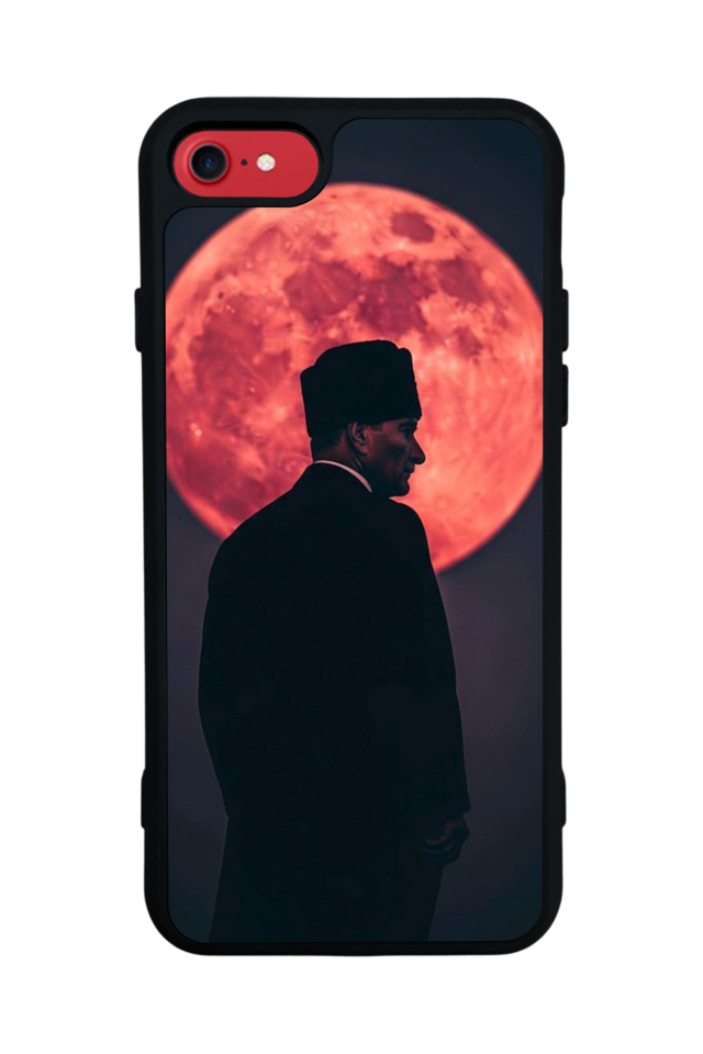 iPhone 7 Uyumlu Mustafa Kemal Ataturk Tasarımlı Glossy Premium Kılıf