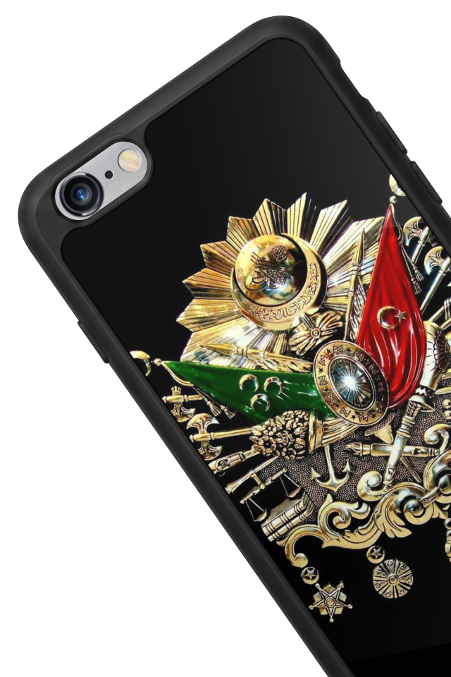iPhone 6 Plus Uyumlu Osmanli Tugrasi Tasarımlı Glossy Premium Kılıf