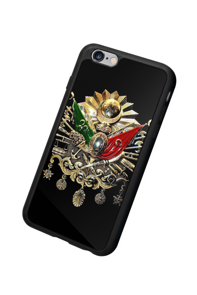 iPhone 6 Plus Uyumlu Osmanli Tugrasi Tasarımlı Glossy Premium Kılıf