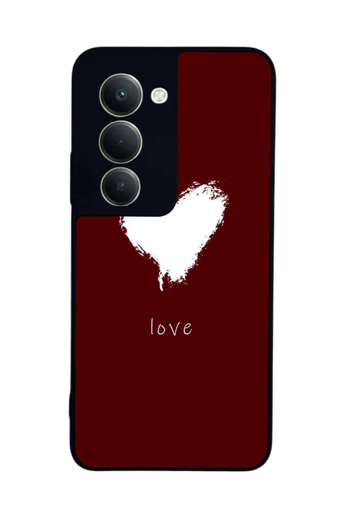 Xiaomi Redmi 15 5G Uyumlu Kalp Love Tasarımlı Glossy Premium Kılıf