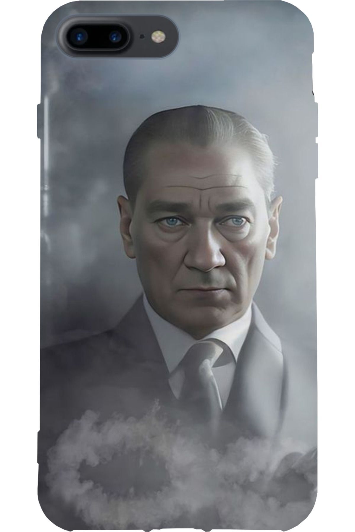 Apple iPhone 7 Plus Siyah Silikon Kılıf Çiziklere ve Darbelere Karşı Koruma