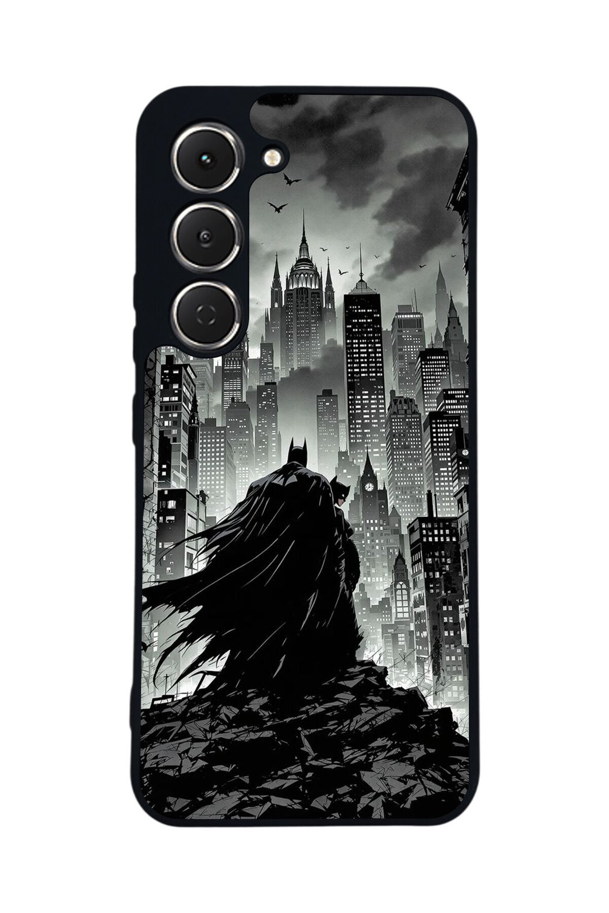 Tecno Spark 40 Pro Uyumlu Batman Tasarımlı Glossy Premium Kılıf