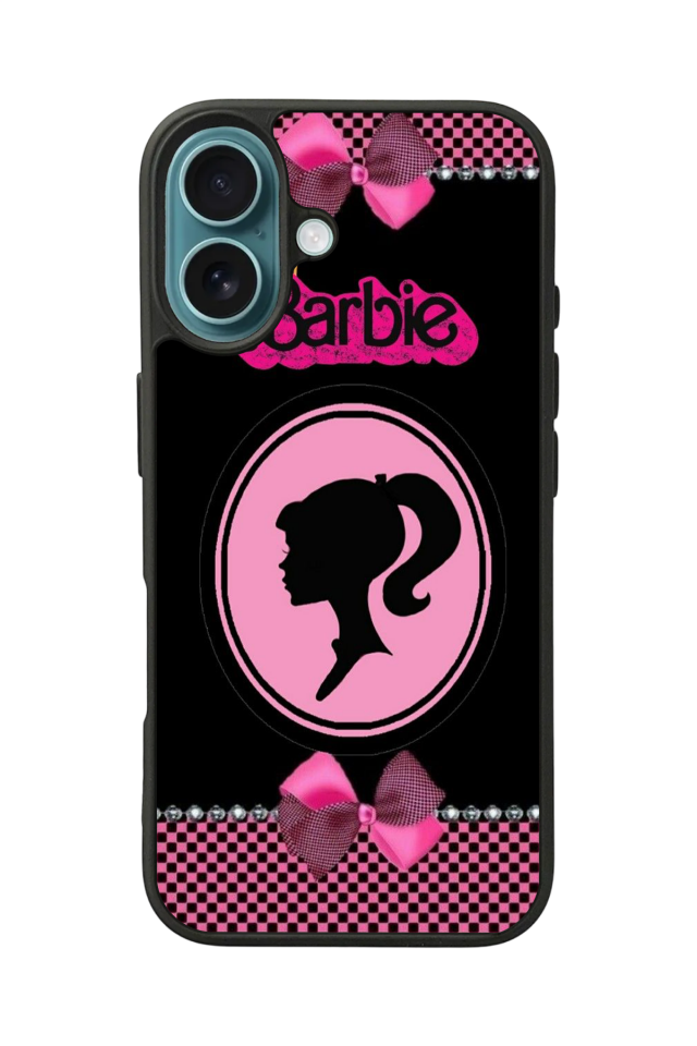 iPhone 16 Plus Uyumlu Barbie Tasarımlı Glossy Premium Kılıf