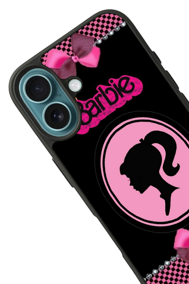 iPhone 16 Plus Uyumlu Barbie Tasarımlı Glossy Premium Kılıf