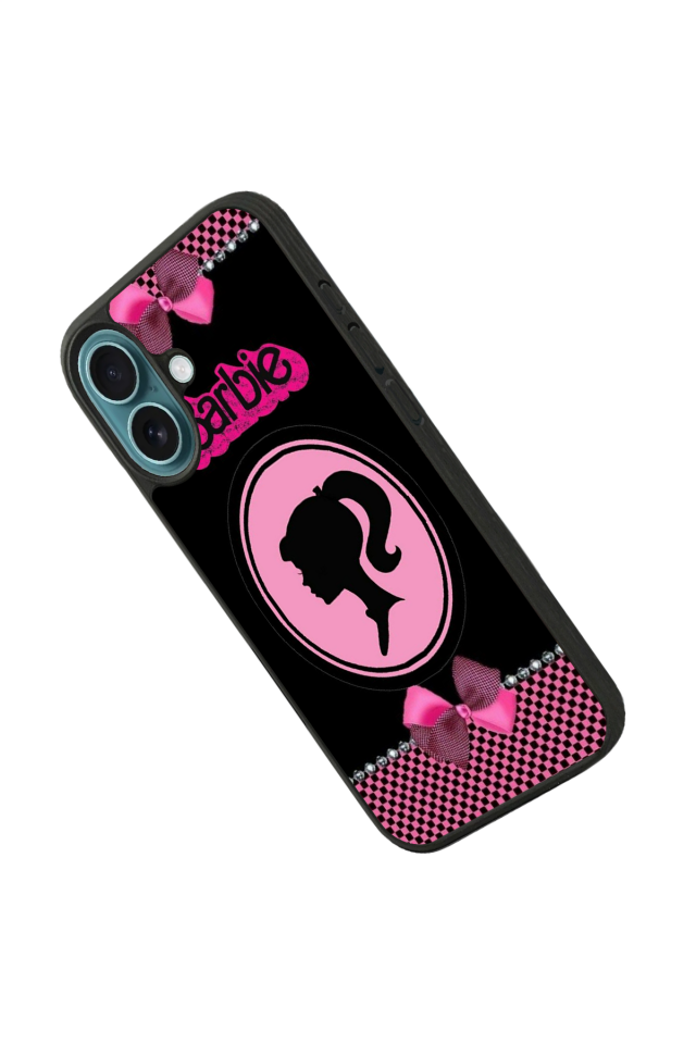 iPhone 16 Plus Uyumlu Barbie Tasarımlı Glossy Premium Kılıf