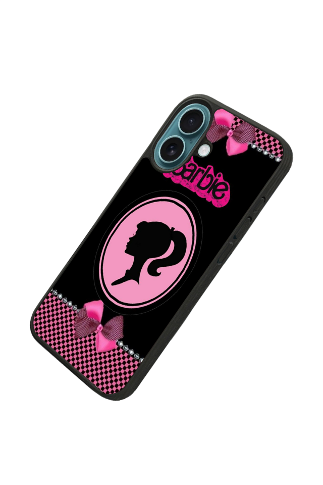 iPhone 16 Plus Uyumlu Barbie Tasarımlı Glossy Premium Kılıf