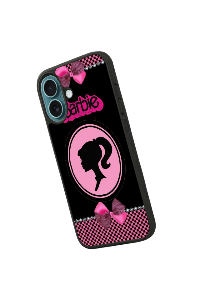 iPhone 16 Plus Uyumlu Barbie Tasarımlı Glossy Premium Kılıf
