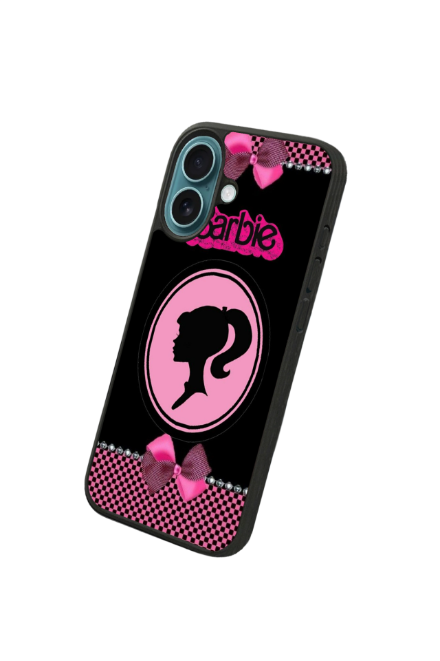 iPhone 16 Plus Uyumlu Barbie Tasarımlı Glossy Premium Kılıf