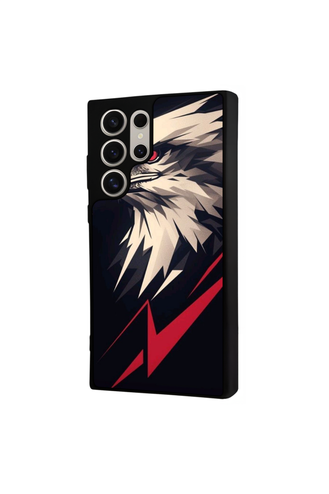 Samsung Galaxy S23 Ultra Uyumlu Besiktas Tasarımlı Glossy Premium Kılıf