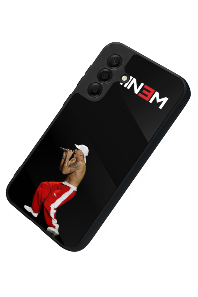 Samsung Galaxy A17 Uyumlu Eminem Tasarımlı Glossy Premium Kılıf