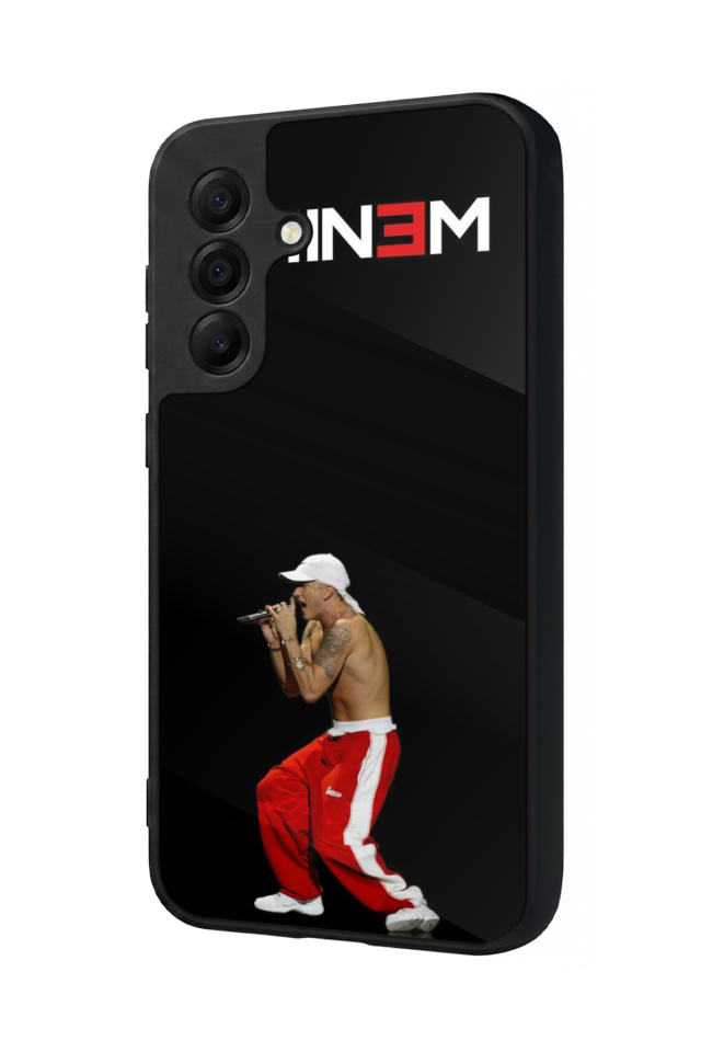 Samsung Galaxy A17 Uyumlu Eminem Tasarımlı Glossy Premium Kılıf