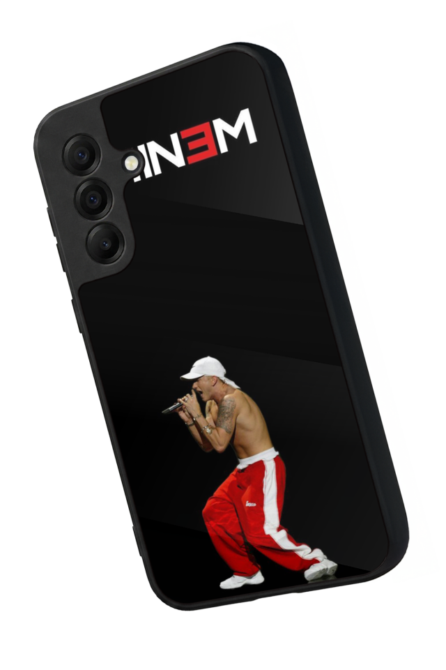 Samsung Galaxy A17 Uyumlu Eminem Tasarımlı Glossy Premium Kılıf