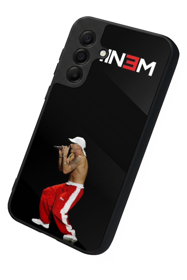 Samsung Galaxy A17 Uyumlu Eminem Tasarımlı Glossy Premium Kılıf